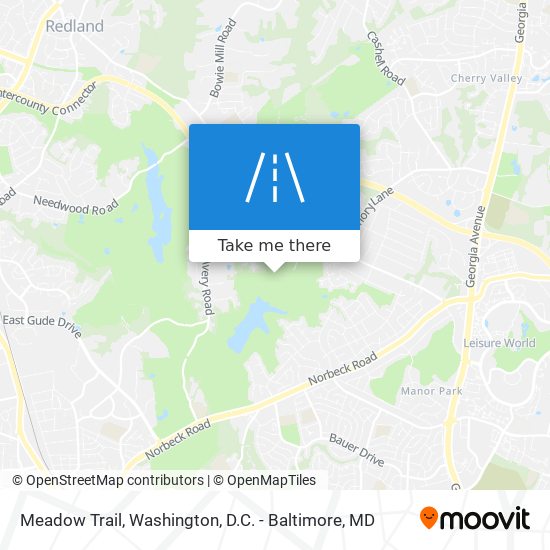 Meadow Trail map