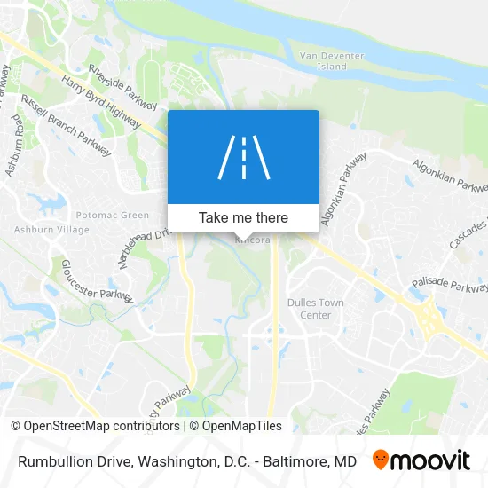 Rumbullion Drive map