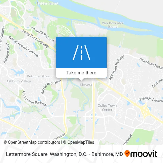 Lettermore Square map