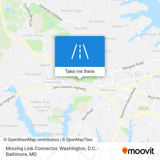 Missing Link Connector map