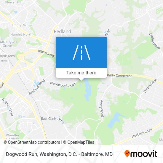 Mapa de Dogwood Run