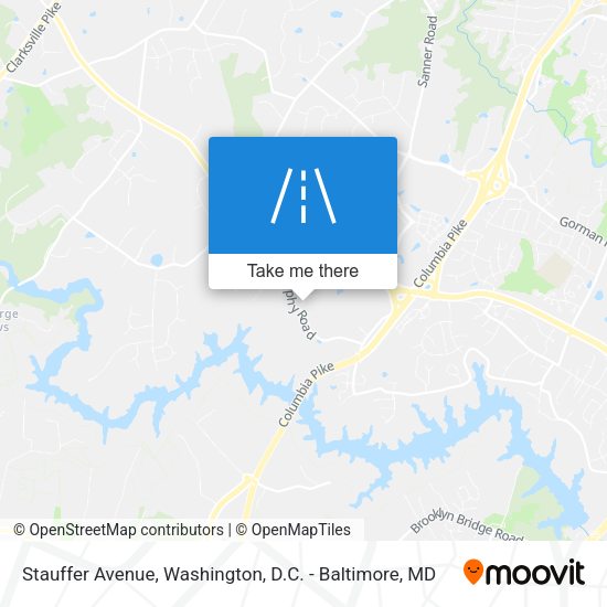 Mapa de Stauffer Avenue