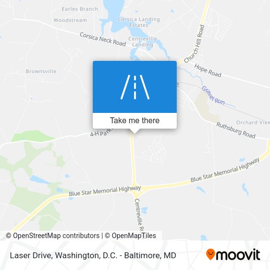 Laser Drive map