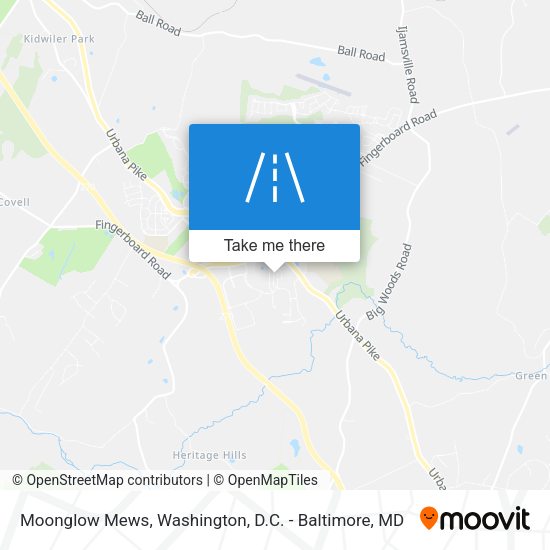Mapa de Moonglow Mews