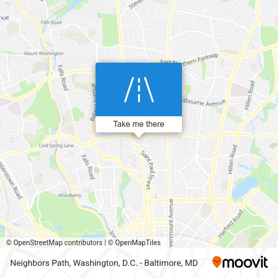 Mapa de Neighbors Path