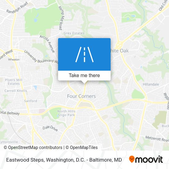 Mapa de Eastwood Steps