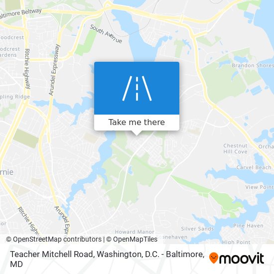 Teacher Mitchell Road map