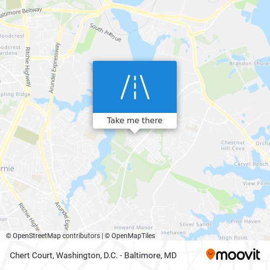 Chert Court map