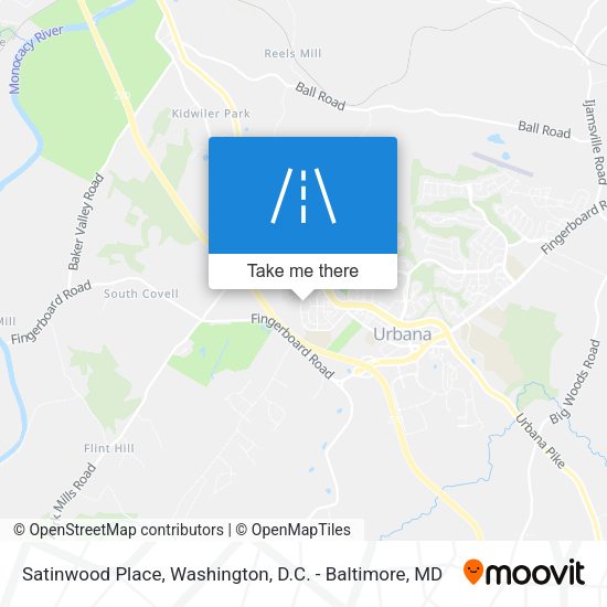 Mapa de Satinwood Place