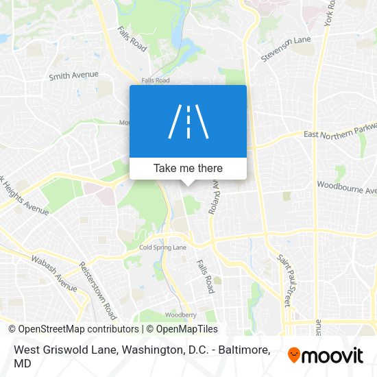 Mapa de West Griswold Lane