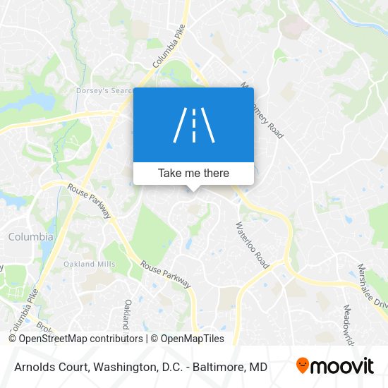 Arnolds Court map