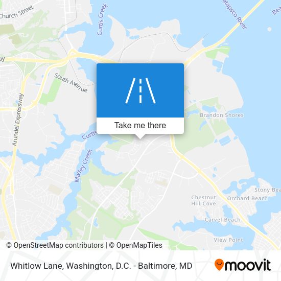 Whitlow Lane map