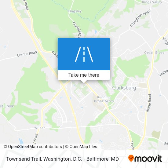 Townsend Trail map