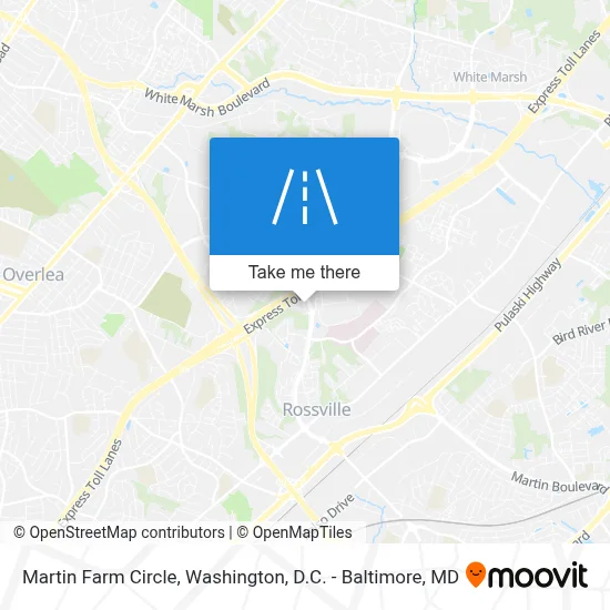Martin Farm Circle map