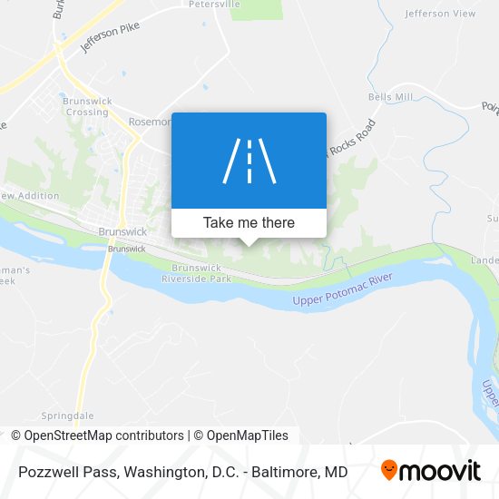 Mapa de Pozzwell Pass