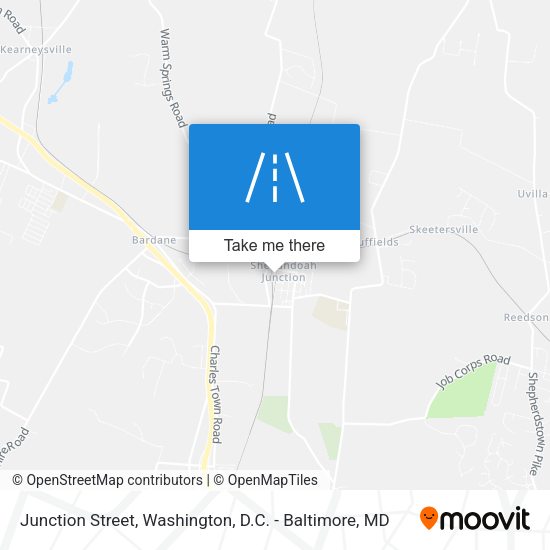 Junction Street map