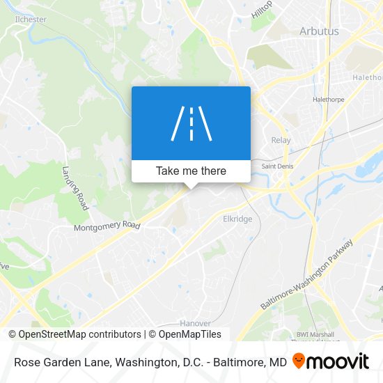Mapa de Rose Garden Lane