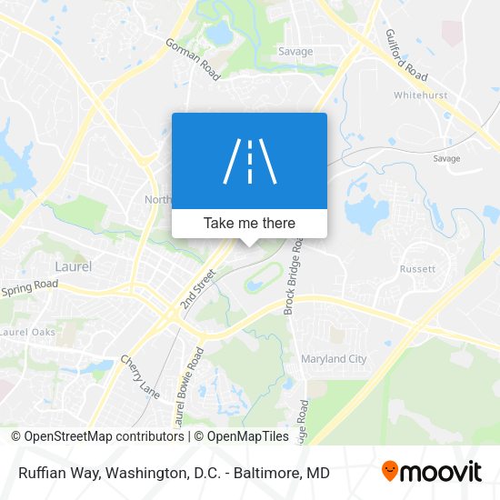 Mapa de Ruffian Way
