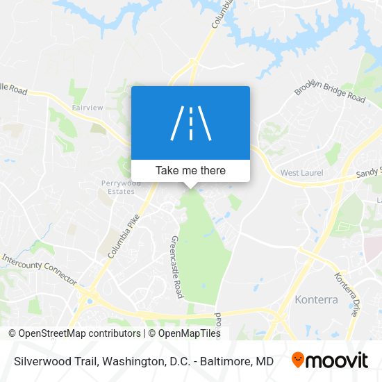 Mapa de Silverwood Trail