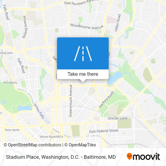 Stadium Place map