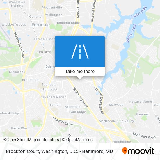 Brockton Court map