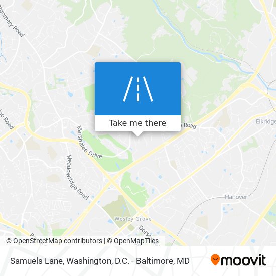Mapa de Samuels Lane
