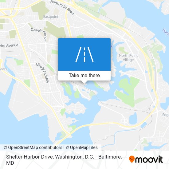 Mapa de Shelter Harbor Drive