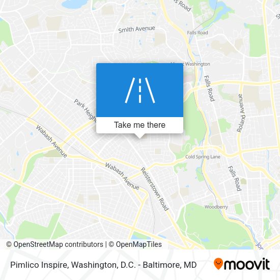Pimlico Inspire map