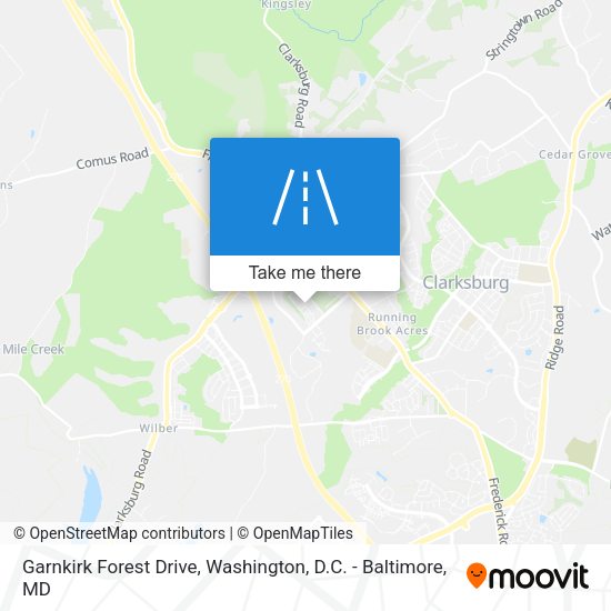Garnkirk Forest Drive map