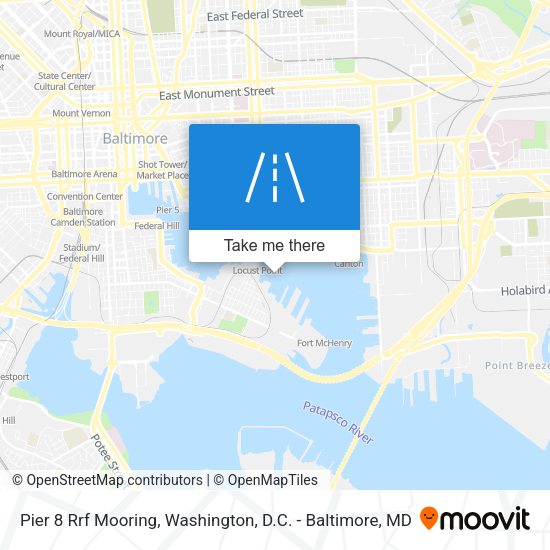 Pier 8 Rrf Mooring map