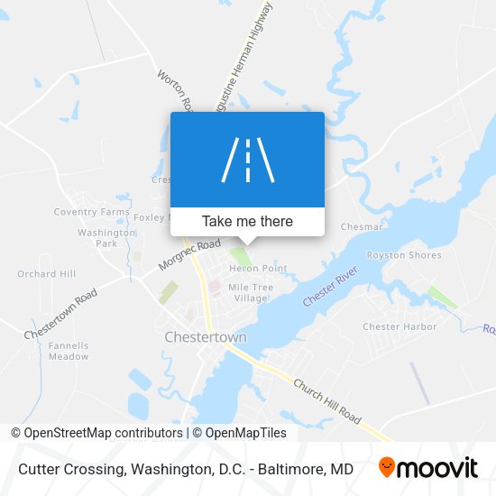 Mapa de Cutter Crossing