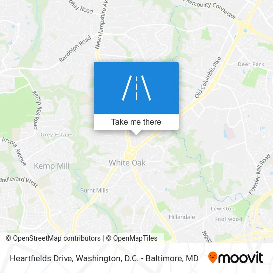 Heartfields Drive map