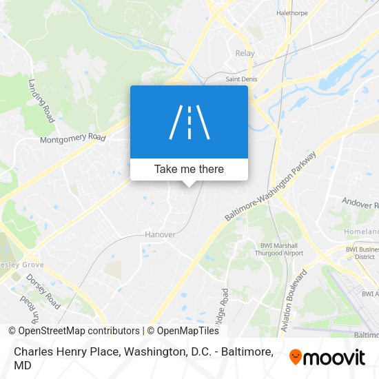 Mapa de Charles Henry Place