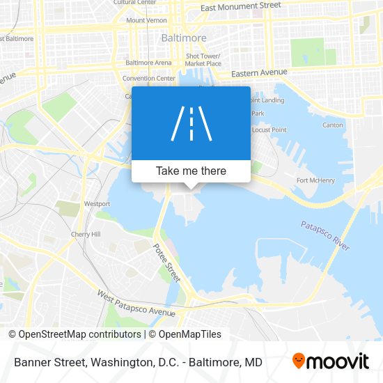 Banner Street map