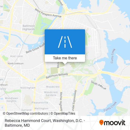 Rebecca Hammond Court map