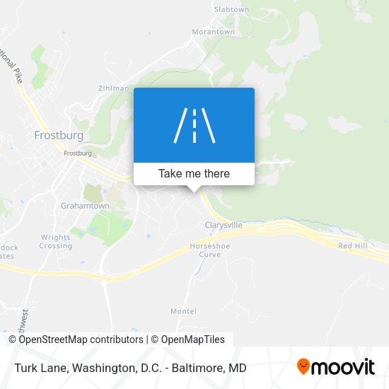 Turk Lane map