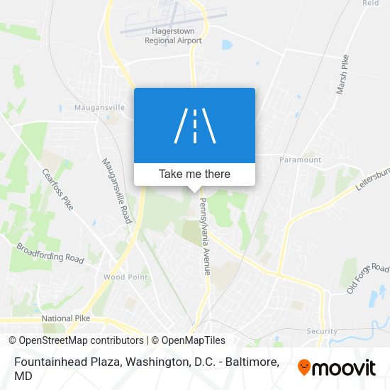 Mapa de Fountainhead Plaza