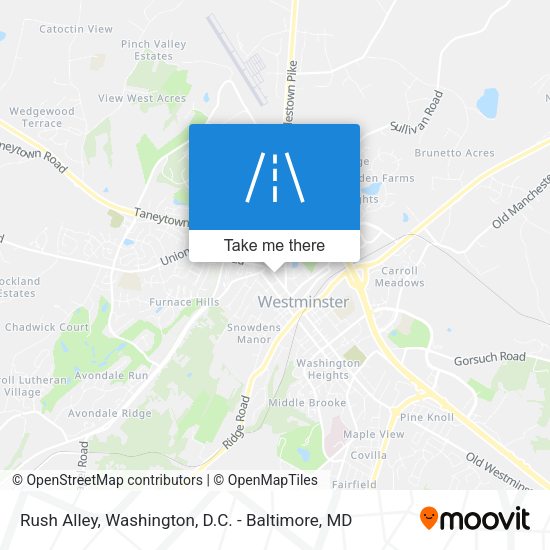Mapa de Rush Alley
