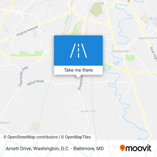 Arnett Drive map