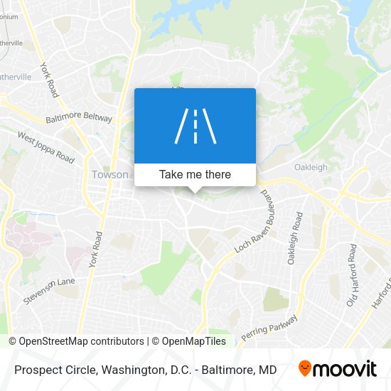 Prospect Circle map