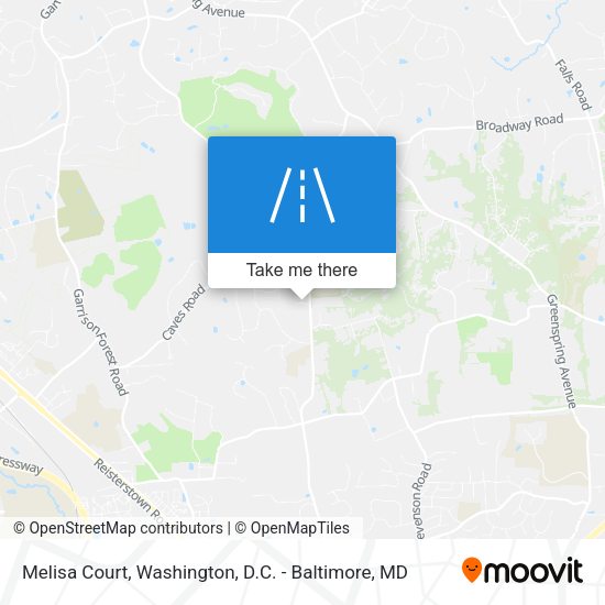 Melisa Court map