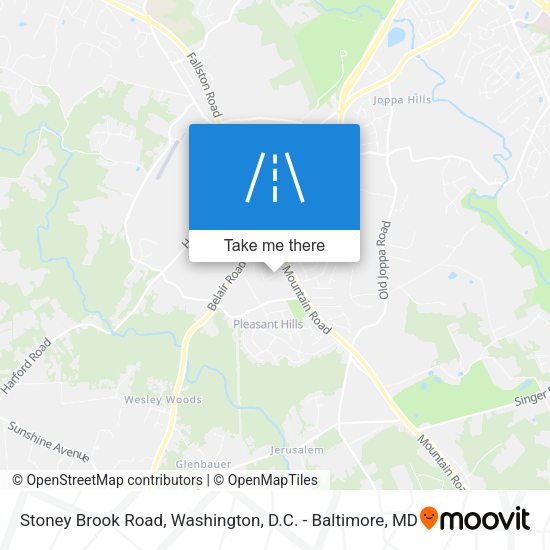 Mapa de Stoney Brook Road