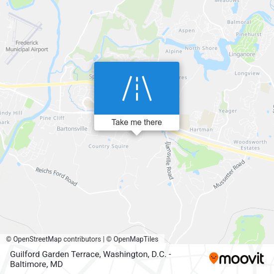 Guilford Garden Terrace map