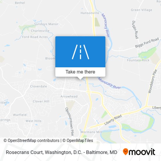Mapa de Rosecrans Court