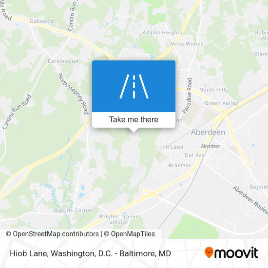 Mapa de Hiob Lane
