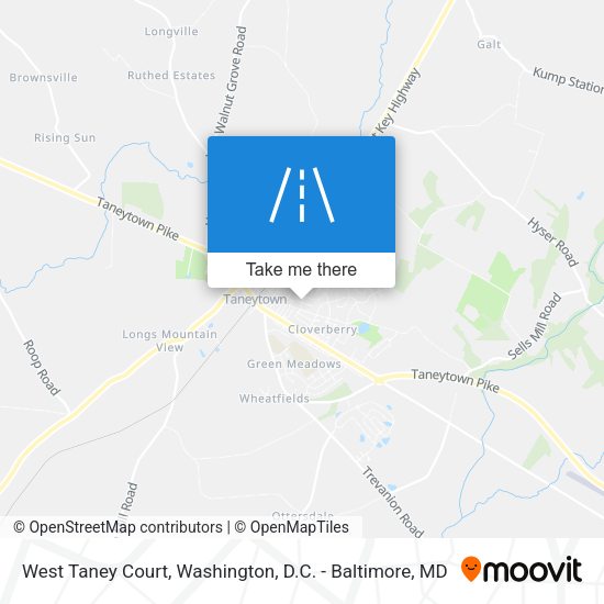 Mapa de West Taney Court