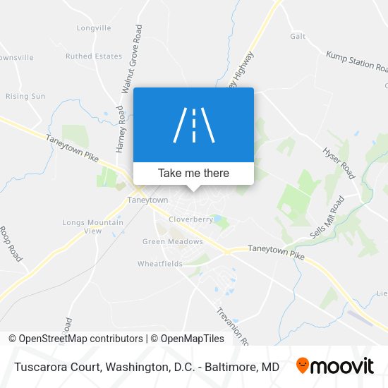 Mapa de Tuscarora Court