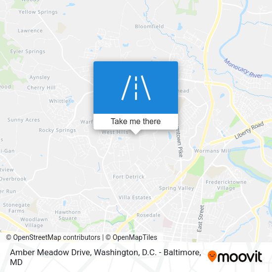 Mapa de Amber Meadow Drive