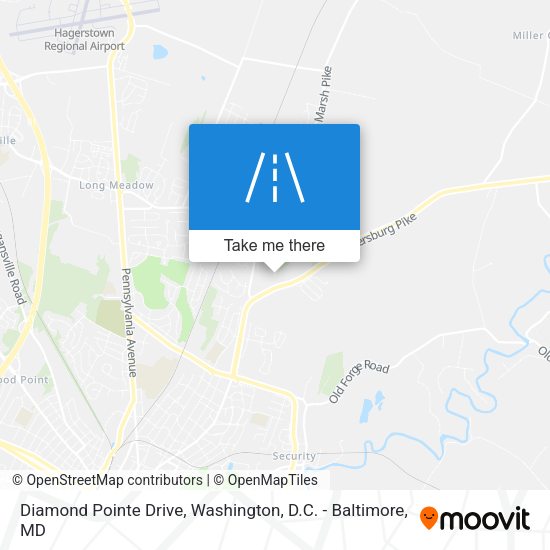 Diamond Pointe Drive map