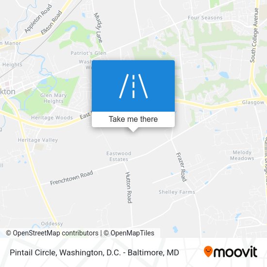 Pintail Circle map